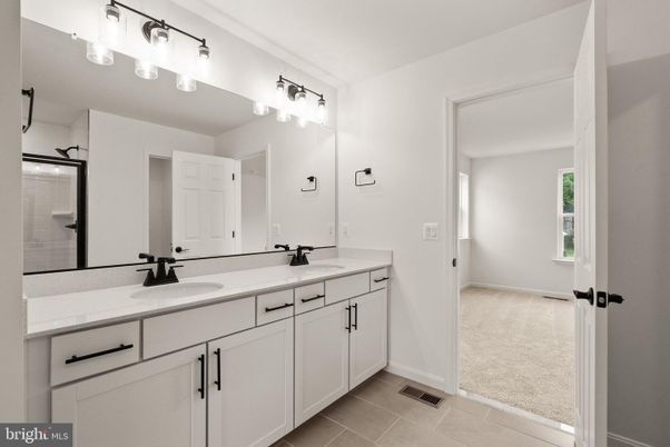 Bathroom, Dual Sink Vanities, Interior