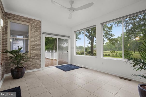 Empty room, Interior, Stone Walls, Sun Room