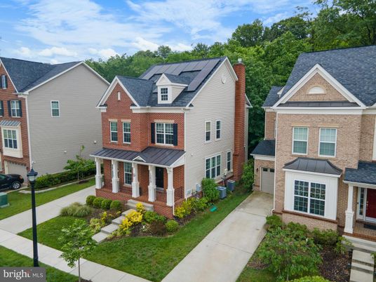 Exterior, Facade, Brick Facade, Solar Panels, Brick Traditional