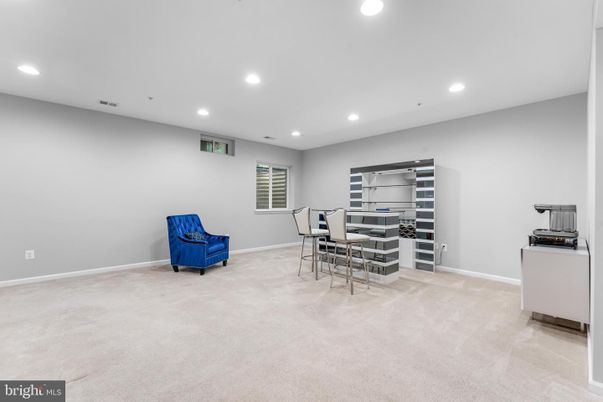 Home Office, Interior, Recessed Lighting