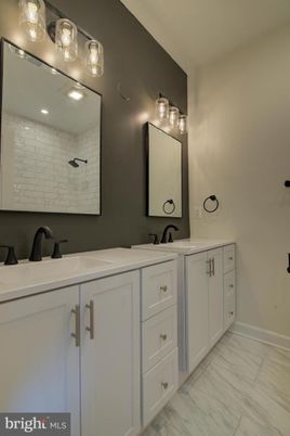 Bathroom, Dual Sink Vanities, Interior, Marble