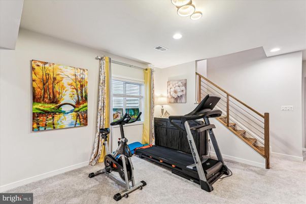 Fitness Equipment, Interior, Recessed Lighting