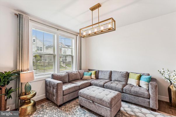 Interior, Living room, Pendant Lights, Wood Texture Flooring