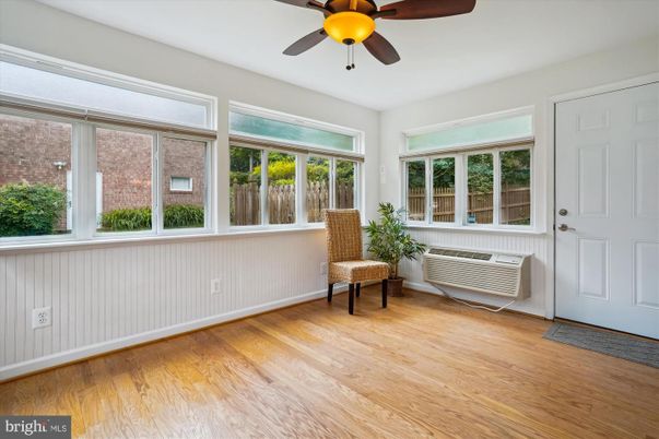 Interior, Sun Room, Wood Texture Flooring