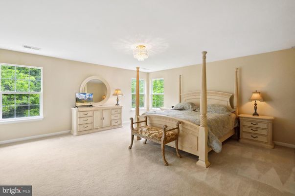 Bedroom, Chandelier, Interior