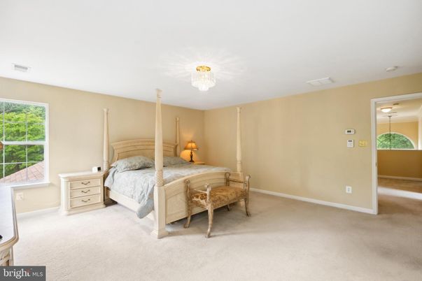 Bedroom, Chandelier, Interior