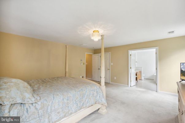 Bedroom, Chandelier, Interior