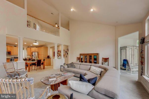 Dining room, Interior, Kitchen, Living room, Recessed Lighting