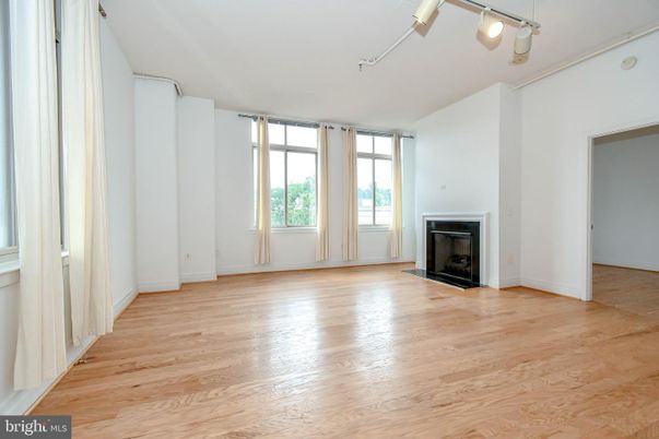 Empty room, Fireplace, Interior, Wood Texture Flooring
