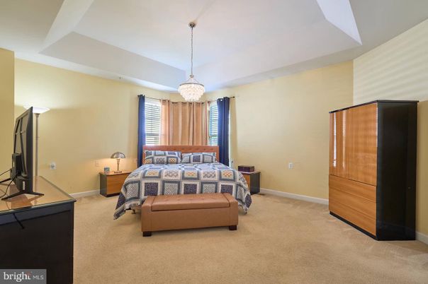 Bedroom, Chandelier, Interior