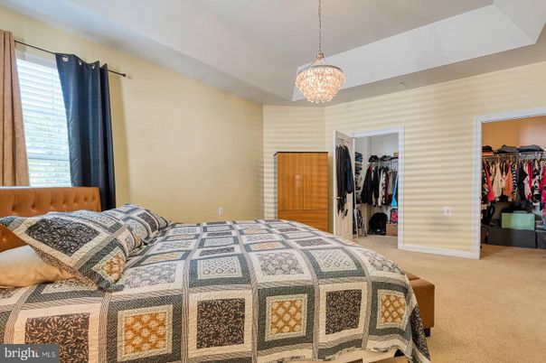 Bedroom, Interior, Pendant Lights