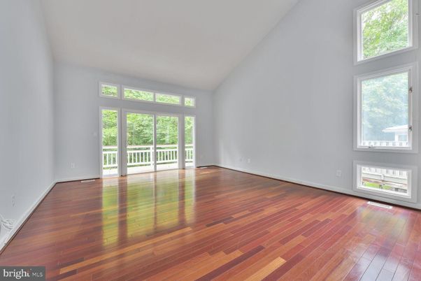 Empty room, Interior, Wood Texture Flooring