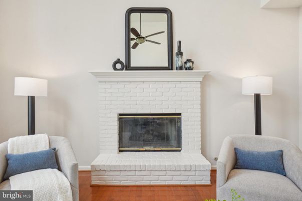 Fireplace, Interior, Wood Texture Flooring