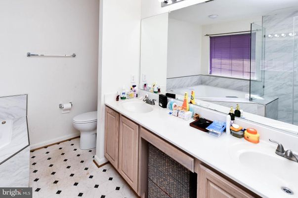 Bathroom, Dual Sink Vanities, Interior, Marble Walls