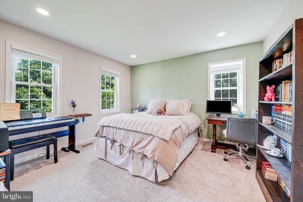 Bedroom, Home Office, Interior, Recessed Lighting