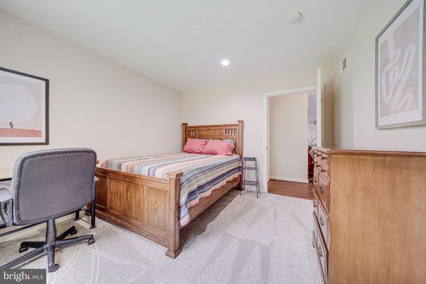 Bedroom, Home Office, Interior, Recessed Lighting