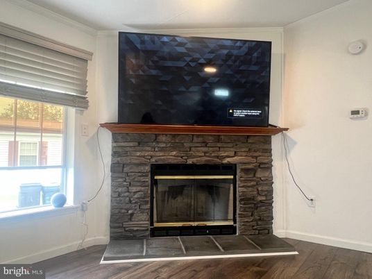 Fireplace, Interior, Wood Texture Flooring