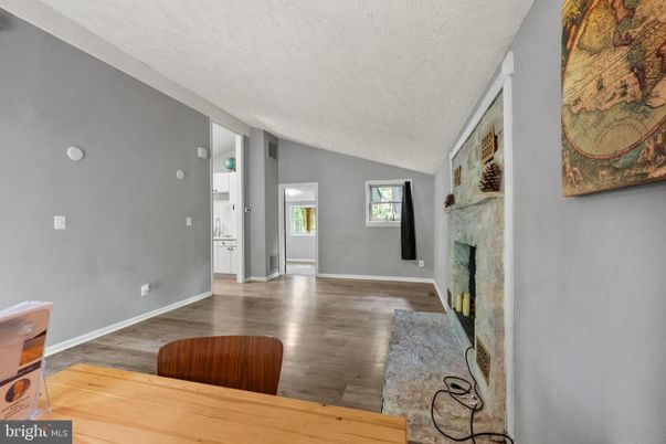 Fireplace, Interior, Wood Texture Flooring
