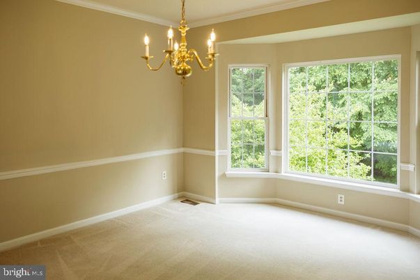 Chandelier, Empty room, Interior