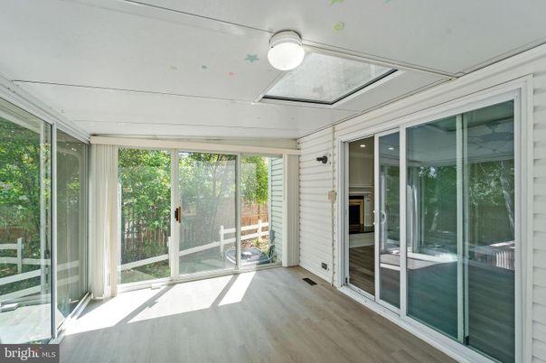 Interior, Sun Room, Wood Texture Flooring