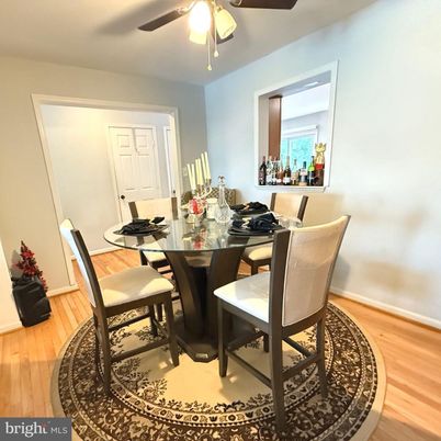 Dining room, Interior, Wood Texture Flooring