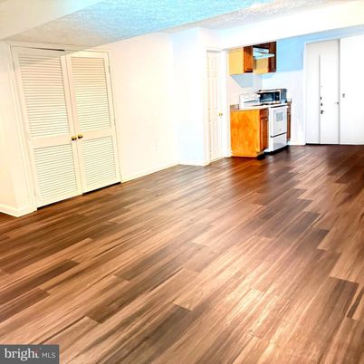 Empty room, Interior, Kitchen, Wood Texture Flooring