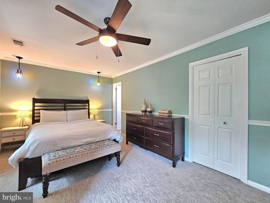 Bedroom, Interior, Pendant Lights