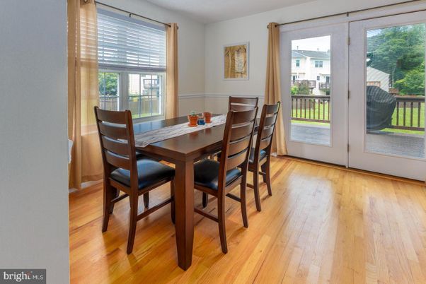 Dining room, Interior, Wood Texture Flooring