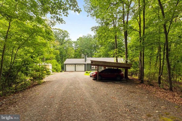 Backyard, Detached Garage, Exterior