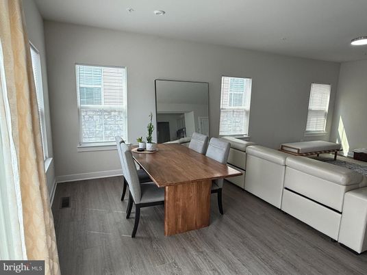 Dining room, Fireplace, Interior, Living room, Recessed Lighting