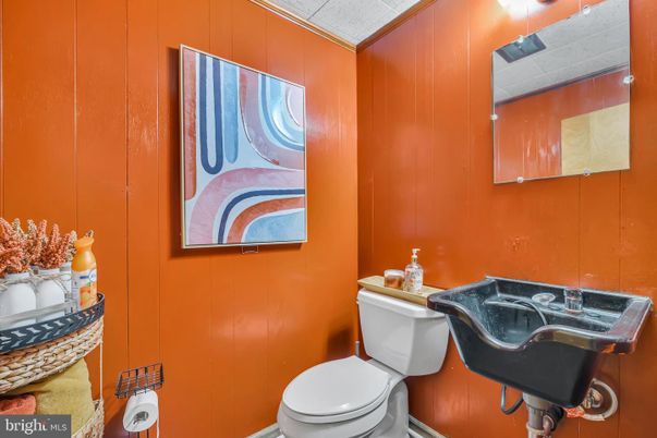 Bathroom, Interior, Wooden Walls