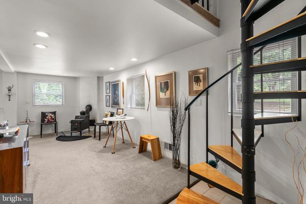 Home Office, Interior, Recessed Lighting