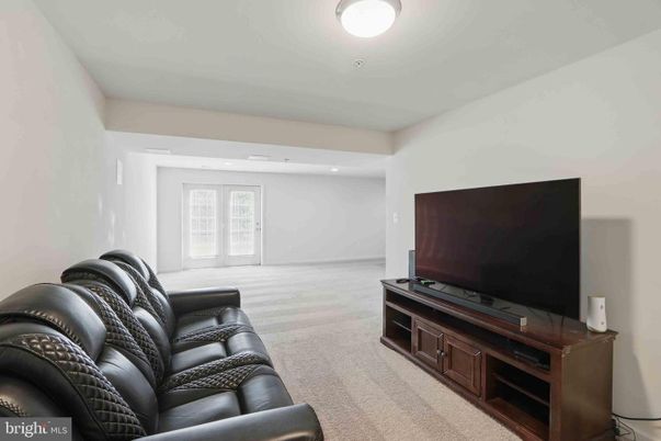 Home Theatre Room, Interior, Living room, Wood Texture Flooring