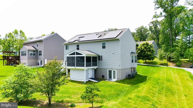 Backyard, Exterior, Solar Panels