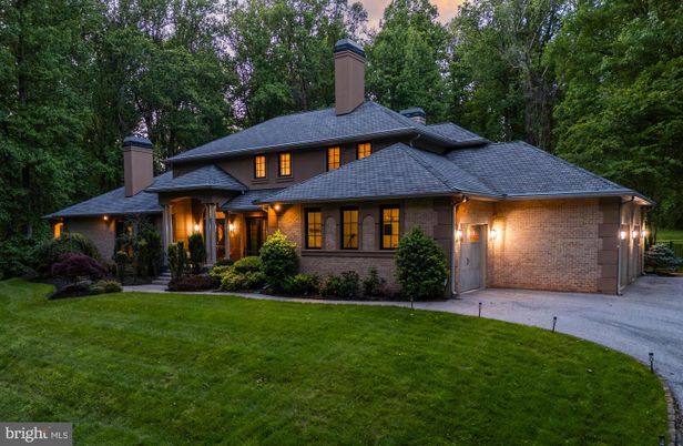 Attached, Backyard, Exterior, Facade, Brick Facade, French Provincial
