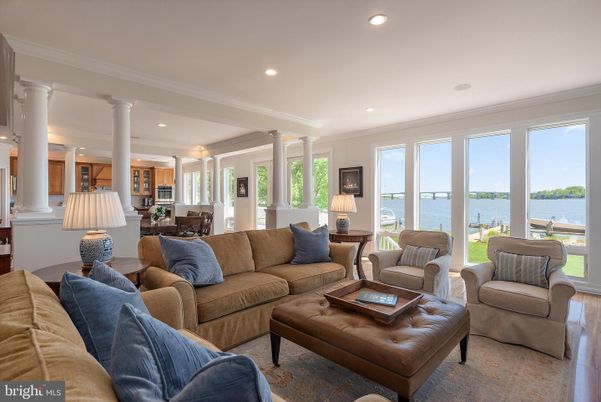 Dining room, Interior, Living room, Recessed Lighting, Water