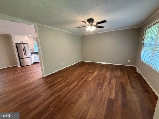 Empty room, Interior, Kitchen, Wood Texture Flooring