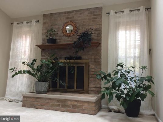 Fireplace, Interior, Stone Walls