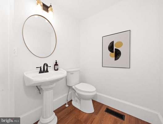Bathroom, Interior, Wood Texture Flooring