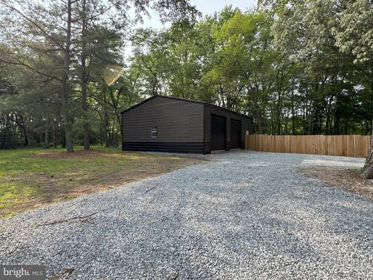 Backyard, Detached Garage, Exterior