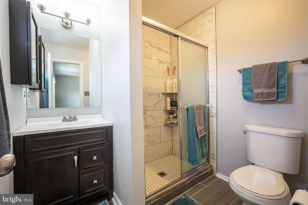 Bathroom, Glass Shower, Interior, Marble Walls