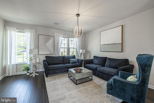 Interior, Living room, Pendant Lights, Wood Texture Flooring