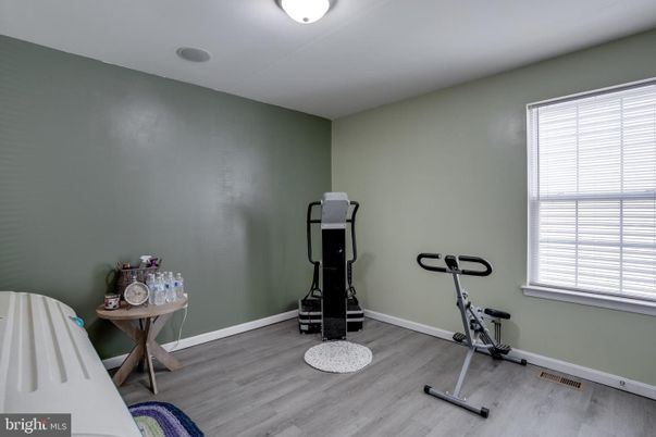 Fitness Equipment, Interior, Wood Texture Flooring