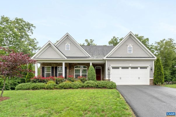 Attached, Exterior, Facade, Brick Facade, Farmhouse