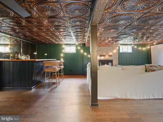 Fireplace, Interior, Wood Texture Flooring