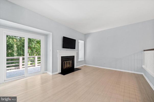 Empty room, Fireplace, Interior, Wood Texture Flooring