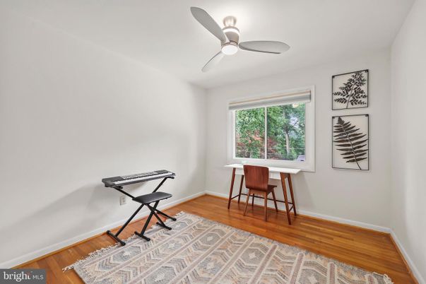 Home Office, Interior, Piano, Wood Texture Flooring