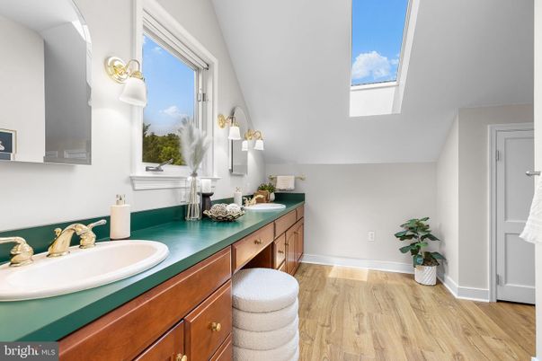 Bathroom, Interior, Wood Texture Flooring