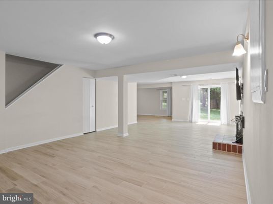 Empty room, Interior, Wood Texture Flooring
