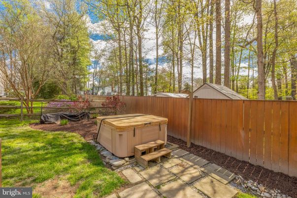 Backyard, Exterior, Hot Tub